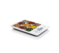 Laica KS1040 Da tavolo Rettangolo Bilancia da cucina elettronica Multicolore, Bianco bilancia da cucina