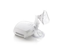 Laica NE2013 apparecchio a pistone per aerosolterapia, 20 x 17.5 x 9 cm, Peso 1.2Kg, 2 filtri, Bianco