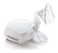 Laica NE2013 apparecchio a pistone per aerosolterapia, 20 x 17.5 x 9 cm, Peso 1.2Kg, 2 filtri, Bianco