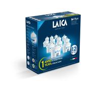 Laica Pack 12 Filtri Bi-Flusso Migliora il sapore dell'acqua | Jugras LAICA e BRITA compatibili