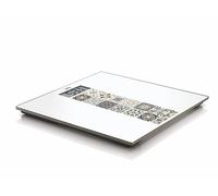 Laica Bilancia pesapersone PS1082N, vetro temperato, max 180 kg, a batteria, Bianco