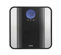 Laica Ps5012 Bilancia Pesapersone Elettronica con Calcolo della Composizione Corporea, Bianco e Nero