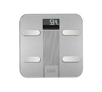 Laica PS7005 bilance pesapersone Rettangolo Grigio, Acciaio inox Bilan