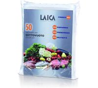 Laica VT3504 Confezione da 50 Buste Sottovuoto Goffrate 20x28cm