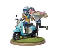 Laid-back Camp Prisma Wing Pvc Statua 1/7 Nadeshiko Kagamihara & Rin Shima 24 Cm