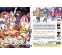Laid-Back Yuru Camp (Stagione 1-3: VOL.1 - 37 End + Movie) ~ Doppiato in ingl...