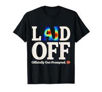 Laid off Ctrl Alt Defeat Tastiera Maglietta