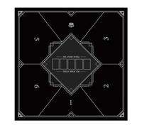 LaiEr 60/80/100/120/140cm Quadrato Poker Tappetino Texas Hold 'em Poker Rubber Tappetino Portatile Pieghevole Tavolo Poker Gioco di Poker Layout del casinò di blackjack