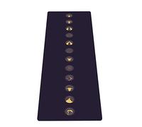 LaiEr Esterilla de yoga portátil para viajes, esterilla de entrenamiento liviana y plegable: lo mejor para yoga, pilates, bikram, estiramiento, entrenamiento y ejercicio (183 cm * 61 cm * 1,5 mm)