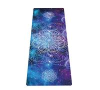 LaiEr Esterilla de yoga portátil para viajes, esterilla de entrenamiento liviana y plegable: lo mejor para yoga, pilates, bikram, estiramiento, entrenamiento y ejercicio (183 cm * 61 cm * 1,5 mm)