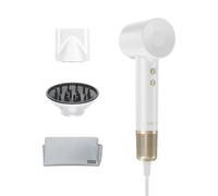 Laifen Swift Premium - Asciugacapelli veloce e silenzioso con tecnologia agli ioni - Con custodia da viaggio - Bianco
