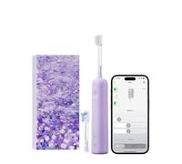 Laifen Wave Special Spazzolino Elettrico Sonico con Oscillazione & Vibrazione Dotato di App, 2 Testine di Ricambio, IP68 Impermeabile, Ideale per Viaggi (Viola)