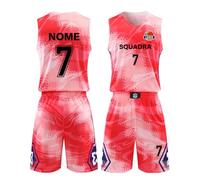LAIFU Maglie da Basket Personalizzate Personalizza Il Tuo Nome,Il Logo della Tua Squadra,la Maglia da Basket da Uomo e da Donna-Basket Abbigliamento