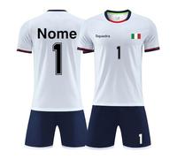 LAIFU Magliette Personalizzate da Uomo e da Bambino Magliette da Calcio Personalizzate con Logo con Nome e Numero a Piacere