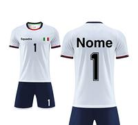 LAIFU Tuta da Calcio Personalizzare la Maglia Set Divise e da Calcio Taglie da Bambino e Adulto Completino Calcio