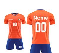 LAIFU Tuta da Calcio Personalizzare la Maglia Set Divise e da Calcio Taglie da Bambino e Adulto Completino Calcio