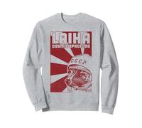 Laika Cane Sputnik Cane Spaziale URSS Felpa