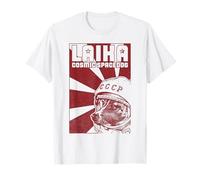 Laika cane Sputnik spaziale cane URSS Maglietta