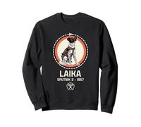 Laika Gagarin Cane Sputnik Propaganda Russia URSS Felpa