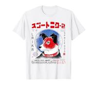 Laika Il Cane Spaziale sovietico Maglietta