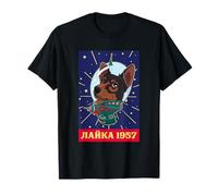 Laika russa Belka Strelka navicella spaziale storico Maglietta