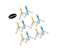 Laikoutd 10 8 A Forma Contattore Lenza Biforcazione Girelle Splitter Subline Anti Intrecci Attrezzatura Spazio Biforcazione Girelle Dispositivo Contattore per Doppio Gancio Splitter