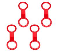 Laikoutd 4 pezzi Supporto per tubo da immersione Clip universale Clip Snorkels Strap Keeper Tubo Holder allegati facile da usare