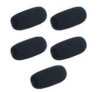 Laikoutd 5 Copertura in Schiuma per Microfono Spugne Densità Protezioni Parabrezza Elimina Rumore Fondo Riunioni Lavoro Microfono Parlante Filtro in Schiuma Parabrezza.