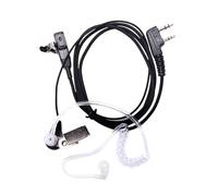 Laikoutd Auricolare Comunicazione Professionale con Tubo Trasmissione Resistenza Montaggio Sicuro per Luoghi Lavoro Affollati Auricolare Radio con Riduzione del Rumore