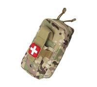 Laikoutd Borsa versatile di emergenza terapeutica di nylon robusta della borsa con le tasche multiple per l'ordinamento efficiente del rifornimento, Mimetico
