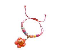 Laikoutd Bracciale alla Unico Capybar in Resina Cordoncino Fatto A Mano Dettagliato Perfetto per Accessori dallo Stile Giocoso E Distintivo