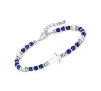 Laikoutd Bracciale in Pietra Gioielli alla Comodi Gioielli Religiosi da Polso Bracciale con Perline in Rilievo Unico