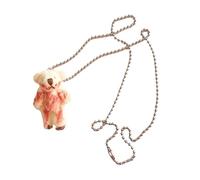 Laikoutd Cartone Animato Orso Peluche Ganci Per Le Orecchie Collana Coniglio Orecchini Donne Romanzo Carino Divertimento Ragazze Estetica Y2k Accessori Orecchie Collana Coniglio