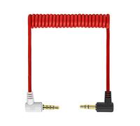 Laikoutd Cavo Ausiliario Angolo Retto da Maschio A TRRS 3 5 Mm Ampia Compatibilità Cavo Ausiliario per Cuffie 3 5 Mm A TRRS