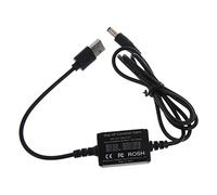 Laikoutd Cavo Convertitore USB Up Up USB in DC5.5X2.1MM REGOLATORE Potenza Cavo Ricarica Cavo da 5 V A 12 V Tensioni USB Ricarica Cavo Convertitore per Convertitore per Router Luci A LED ALPARLA