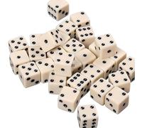 Laikoutd Confezione da 50 Fustelle con Bordo Quadrato 12 Mm. Tradizionale Colore Crema Sostanza Permanente in Poliacrilato per Concorsi Tavolo E Didattica della Matematica Fustella Precisione del