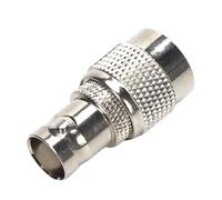 Laikoutd Convertitore Adattatore TNC Maschio A Femmina BNC per Apparecchiature con Struttura in Metallo qualità E Connettore Comunicazione Sicuro E Facile da Collegare