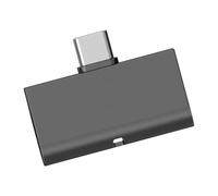 Laikoutd Convertitori da USB C a 4, 4 mm / 3, 5 mm Amplificatore per cuffie Porta da 4, 4 mm bilanciata / 3, 5 mm Suono a bassa latenza per giochi Video Musica Adattatore USB C