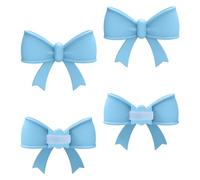 Laikoutd Decorazioni Bowknot estensibili per Cuffie da 4 Accessori per Cuscinetti per Fascia in Silicone delicati sulla Pelle per Amanti della Musica Bowknot per Cuffie