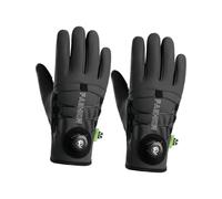 Laikoutd Guanti invernali unisex con isolamento termico, display touch impermeabile antivento e palmi antiscivolo per attività fredde, guanti da mountain bike