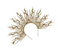 Laikoutd Le corone intricate alla moda di Medusas con il serpente disegnano la decorazione dei capelli per Halloween e l'uso dei costumi del partito a tema