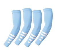 Laikoutd Manicotti Sportivi Unisex Protezione dalla Luce Solare Che Blocca La Sicurezza Riflettente per L'escursionismo Manicotti attività All'aperto Protezioni da Uomo