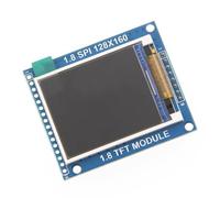 Laikoutd Modulo Display a Colori da 1, 8 Pollici con risoluzione 128X160 per progetti integrati Schermo LCD con PCB