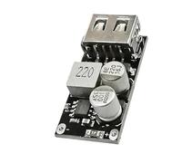 Laikoutd Modulo Ricarica convertitore Step-Down 6-32V 9V 12V 24V a 5V Circuito Veloce rapido per modulo elettronico Veloce