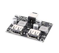 Laikoutd Modulo Ricarica convertitore Step-Down 6-32V 9V 12V 24V a 5V Circuito Veloce rapido per modulo elettronico Veloce