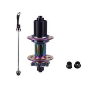 Laikoutd Per Bicicletta Con Freno A Disco Anteriore Posteriore A 4 Cuscinetti Mozzi Ruota A Sgancio Rapido Da 28/32/36 Fori Ruota A Sgancio Rapido Facile Da Installare