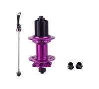 Laikoutd Per Bicicletta Con Freno A Disco Anteriore Posteriore A 4 Cuscinetti Mozzi Ruota A Sgancio Rapido Da 28/32/36 Fori Ruota A Sgancio Rapido Facile Da Installare