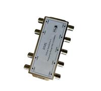 Laikoutd Prestazioni Switcher segnali satellitari in Lega a 8 con Isolamento 20dB e Perdita inserzione 3dB Switcher satellitare con Porta trasferimento Stabile