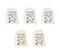 Laikoutd Sacchetti per Organizzatori Elettronica in Lino con Struttura in Tessuto dal Design Multi-Scomparto Perfetti per Caricare Cavi Piccoli Oggetti Piccoli Accessori