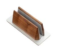Laikoutd Supporto per Laptop in Lega Alluminio e Legno migliora la stabilità del Desktop e Raffreddamento Durante Le Lunghe Ore Lavoro